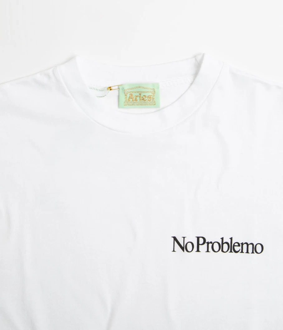 Aries Men's Mini Problemo Graphic T-Shirt - Casual Cotton Tee for Men