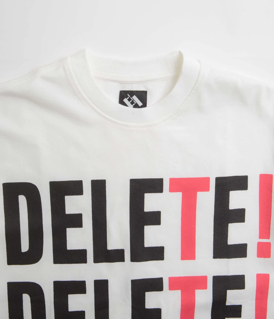 "The Trilogy Tapes Delete T-Shirt for Men - Limited Edition Streetwear Tee"