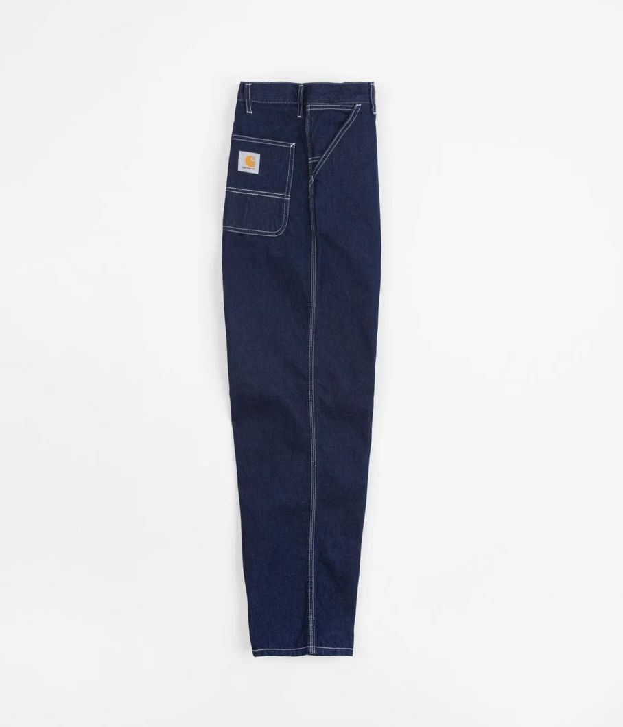 Carhartt Men's Classic Straight Fit Denim Work Pants - Durable Cotton Jeans for Work & Casual Wear