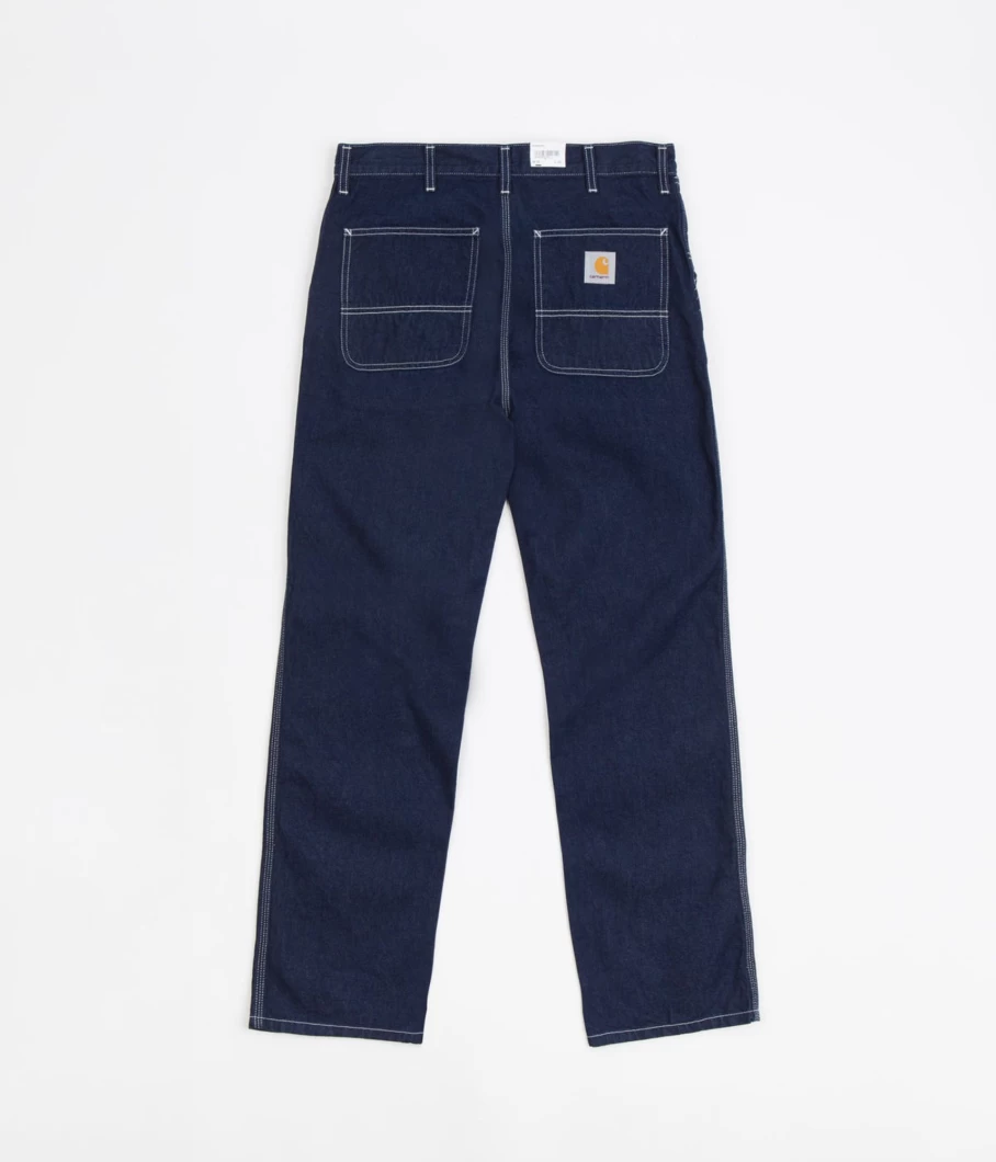 Carhartt Men's Classic Straight Fit Denim Work Pants - Durable Cotton Jeans for Work & Casual Wear