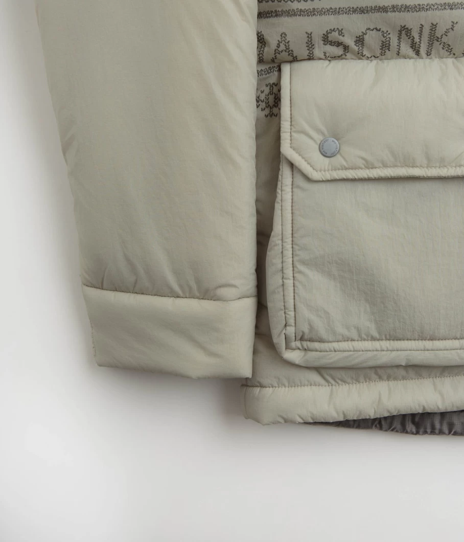 And Wander Men's Nordic Border Insulated Jacket - Collaboration with Maison Kitsune