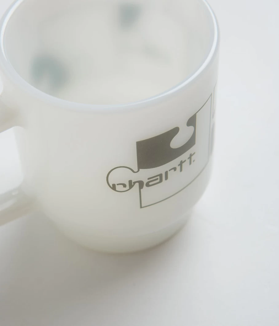 Carhartt Men's Assemble Glass Mug - Durable Drinking Cup for Coffee & Beer