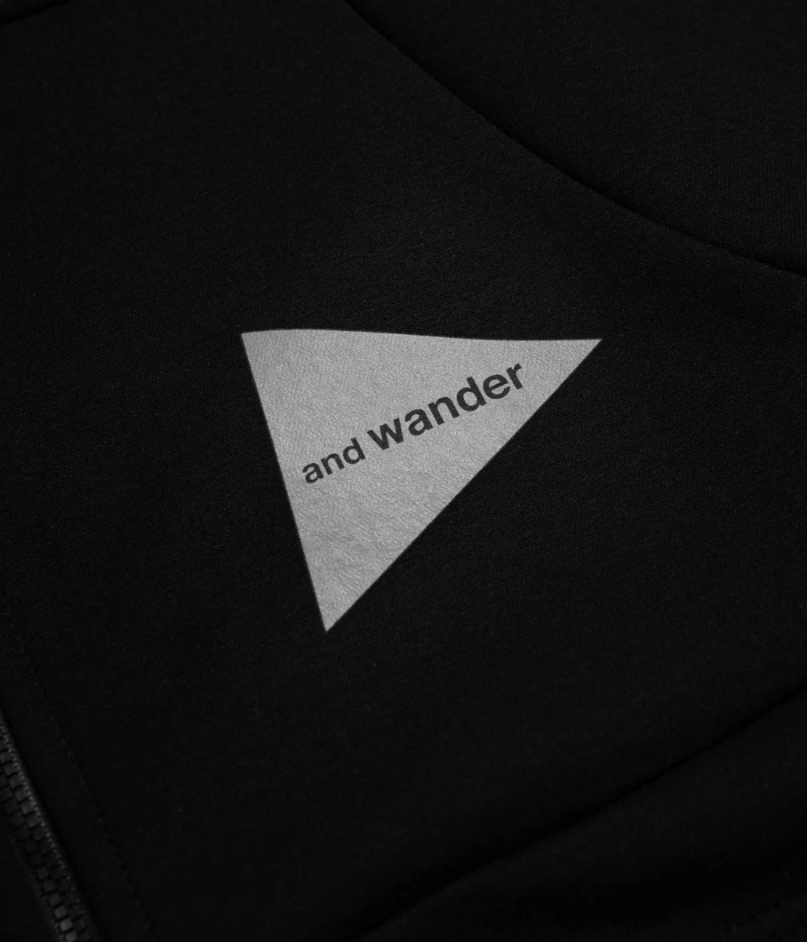 and wander Men's Polartec Power Air Jacket - Lightweight Outdoor Fleece for Hiking & Camping