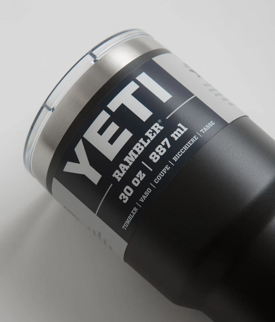 Yeti Rambler 30oz Tumbler V2 - Insulated Stainless Steel Travel Mug for Men