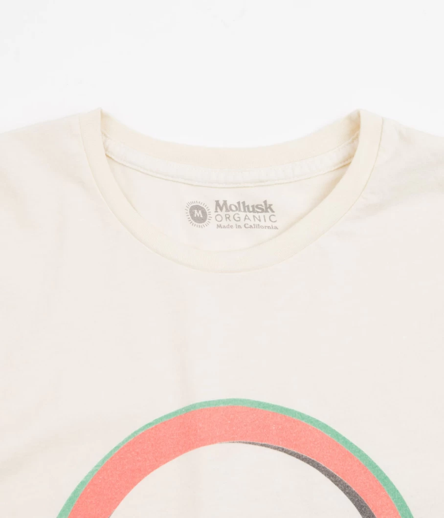 Mollusk Men's Ripple Graphic Cotton T-Shirt - Casual Short Sleeve Tee