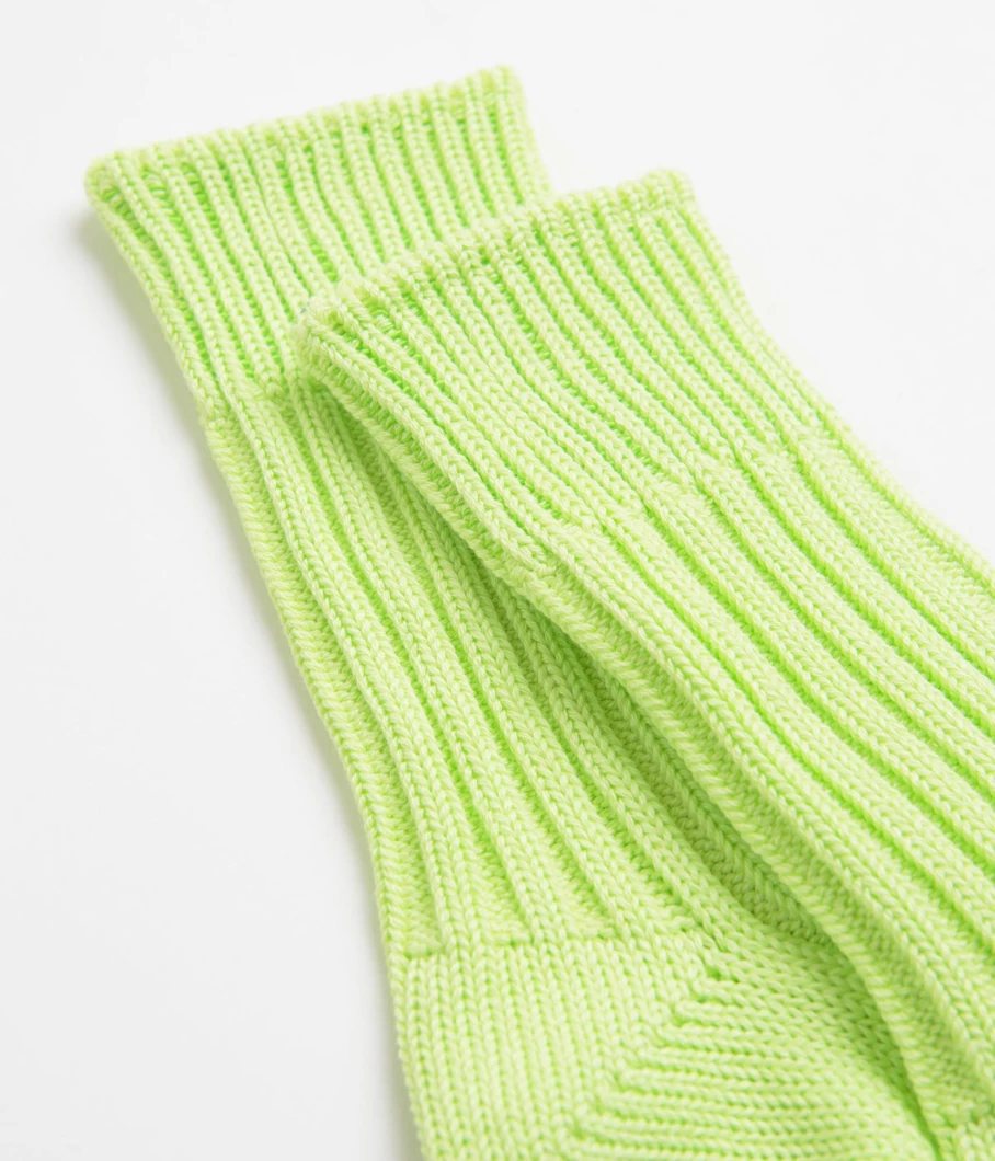 RoToTo Men's Chunky Ribbed Crew Socks - Thick Comfortable Winter Socks for Men