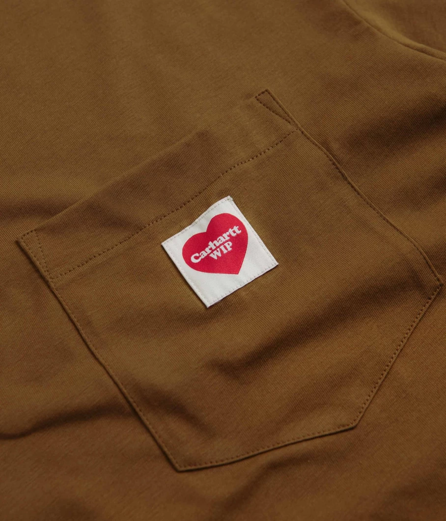 Carhartt Men's Heart Pocket Short Sleeve T-Shirt - Classic Fit Casual Tee