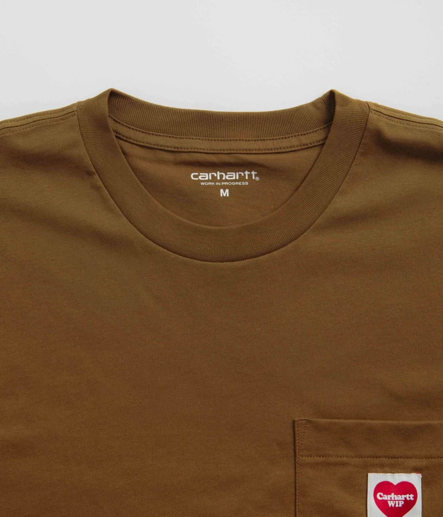 Carhartt Men's Heart Pocket Short Sleeve T-Shirt - Classic Fit Casual Tee