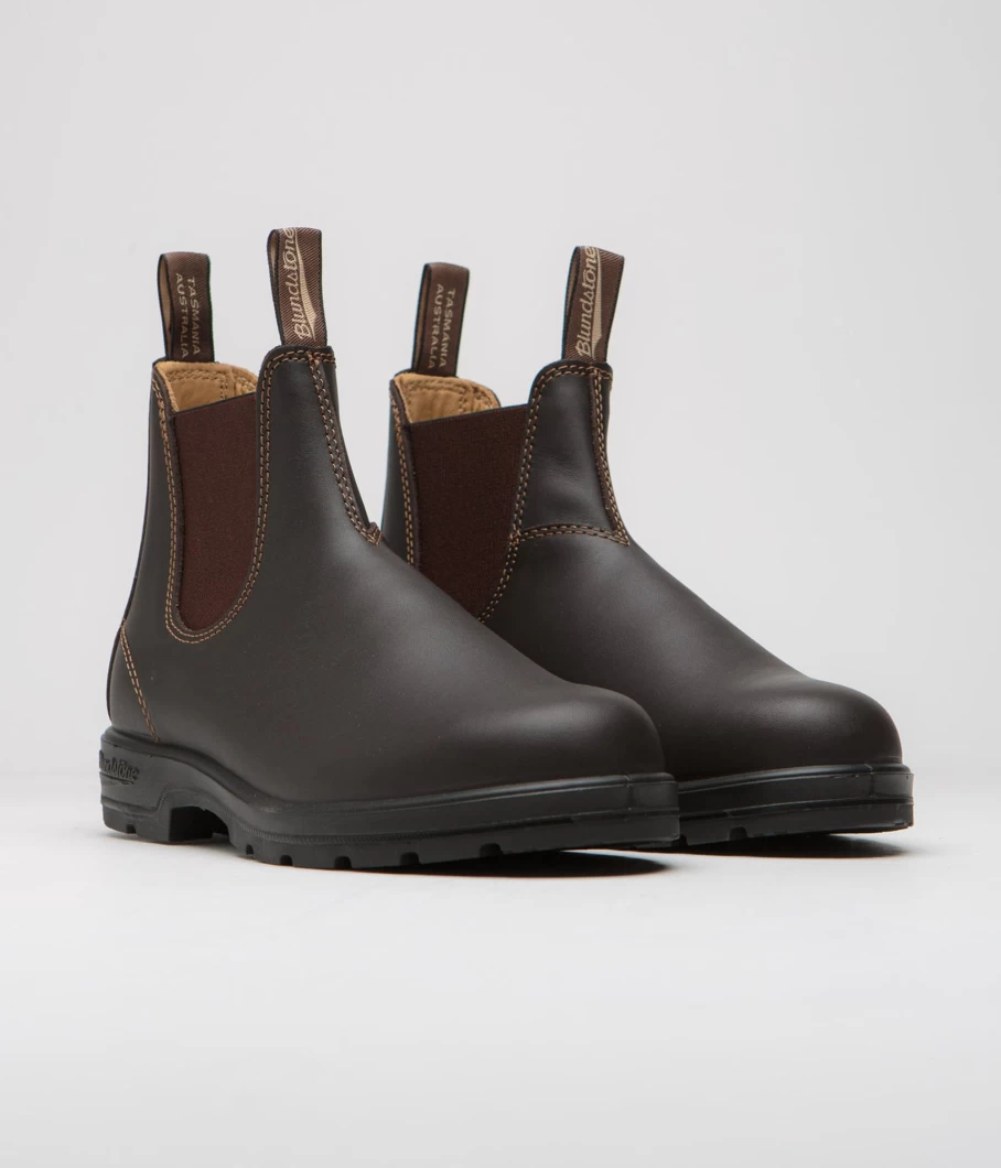 Blundstone Classic 550 Men's Chelsea Boots - Durable Leather Slip-On Ankle Boots for Work & Casual Wear