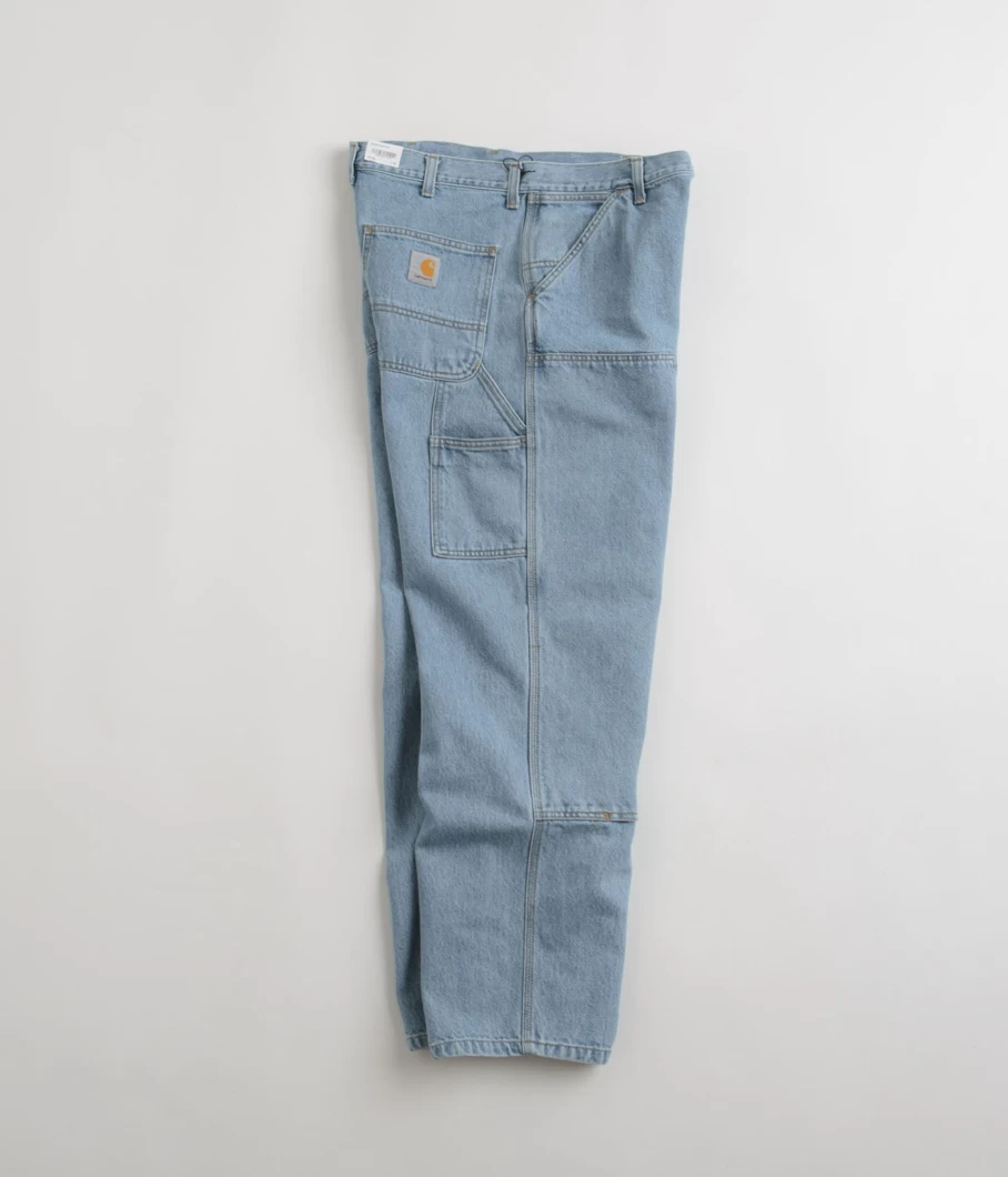Carhartt Men's Double Knee Work Denim Pants Durable Heavy Duty Jeans for Workwear