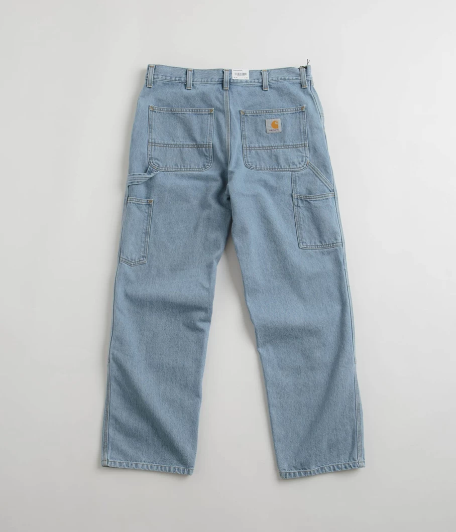 Carhartt Men's Double Knee Work Denim Pants Durable Heavy Duty Jeans for Workwear