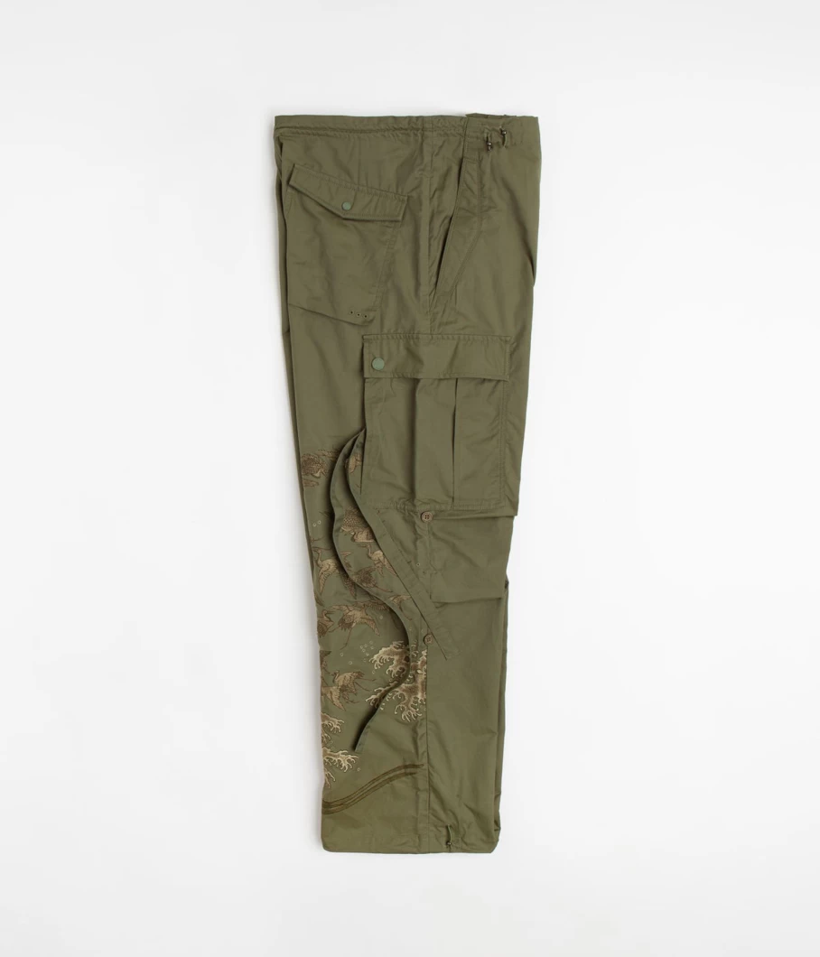 Maharishi Peace Cargo Pants for Men - Military Style Snopants with Multiple Pockets