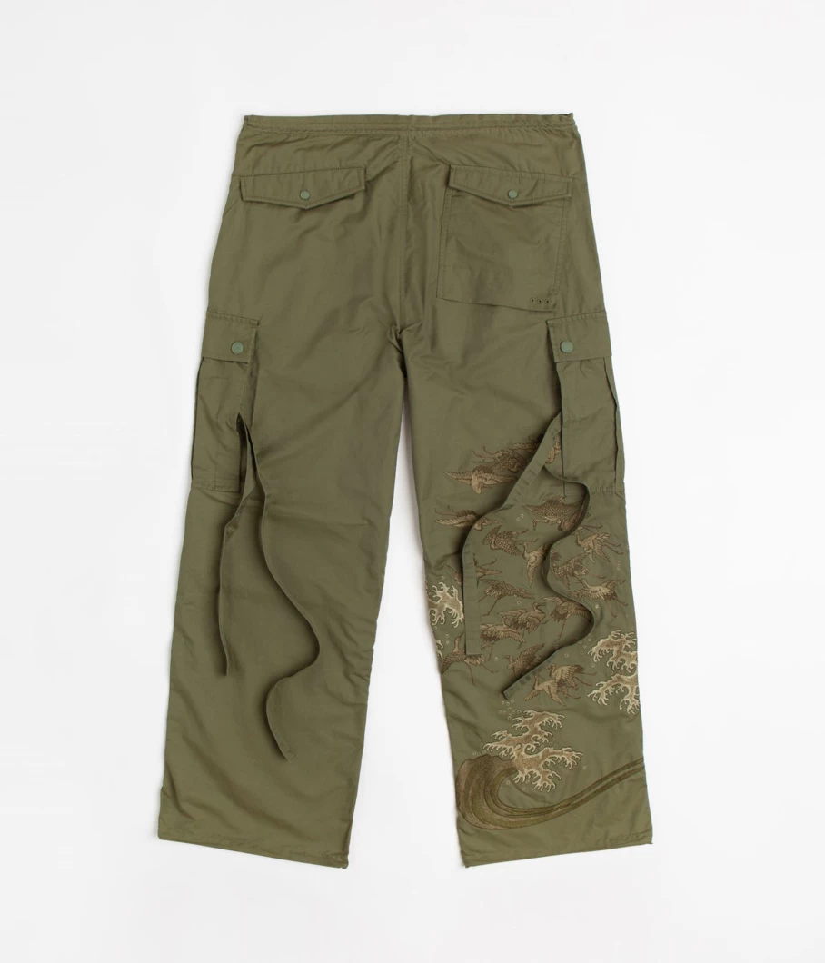 Maharishi Peace Cargo Pants for Men - Military Style Snopants with Multiple Pockets