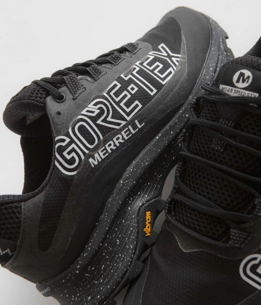 Merrell Moab Speed GTX SE Waterproof Hiking Shoes for Men - Lightweight Trail Runners with GORE-TEX