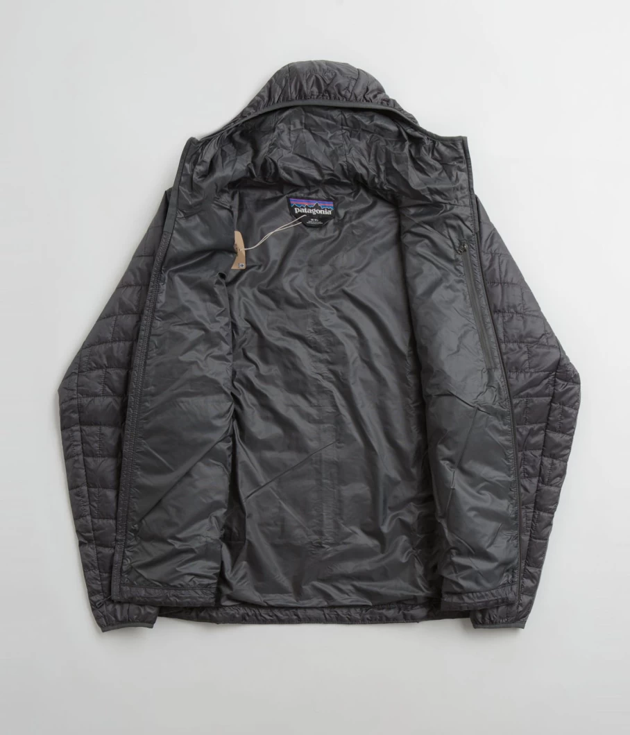 Patagonia Men's Nano Puff Hooded Jacket - Lightweight Insulated Water-Resistant Outdoor Jacket