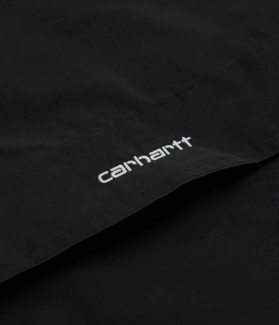 Carhartt Men's Windbreaker Pullover Jacket - Lightweight Water-Resistant Outdoor Hooded Coat