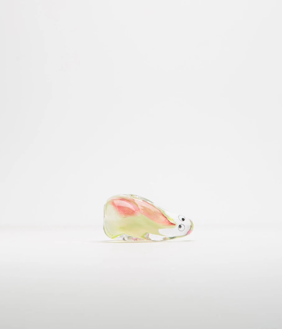 Studio Arhoj Crystal Blob Figurine - Handmade Art Glass Sculpture for Men & Collectors