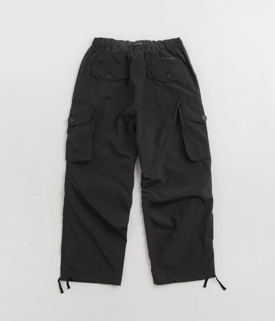 And Wander Men's Oversized Cargo Pants - Stylish Utility Trousers for Urban Exploration