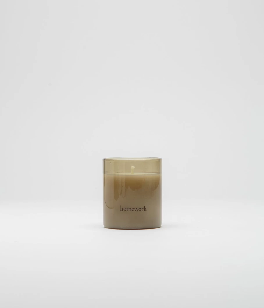 "Homework Scented Candle - Aromatic Soy Wax Candle for Relaxation & Focus"