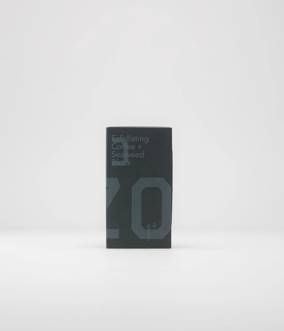 Haeckels Exfoliating Coffee & Seaweed Cleansing Bar – Natural Face & Body Scrub