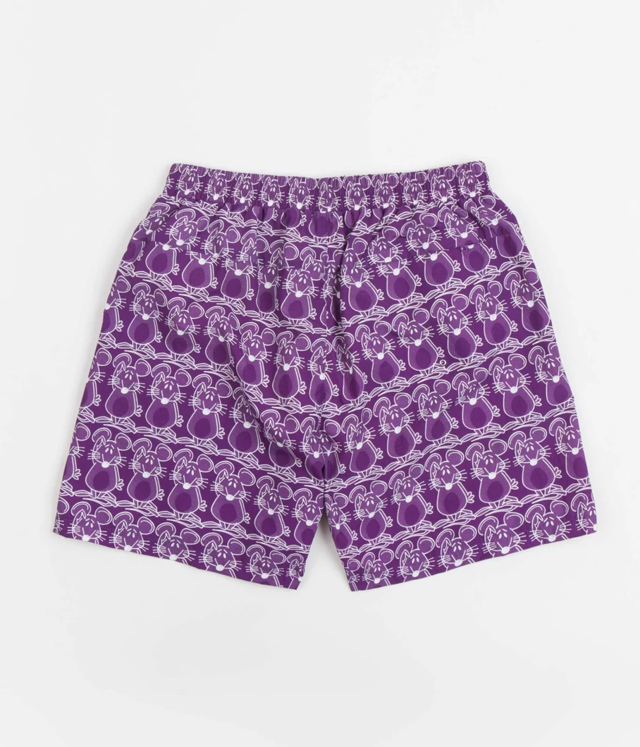 The Trilogy Tapes Men's Swim Shorts - Mouse Design Beachwear