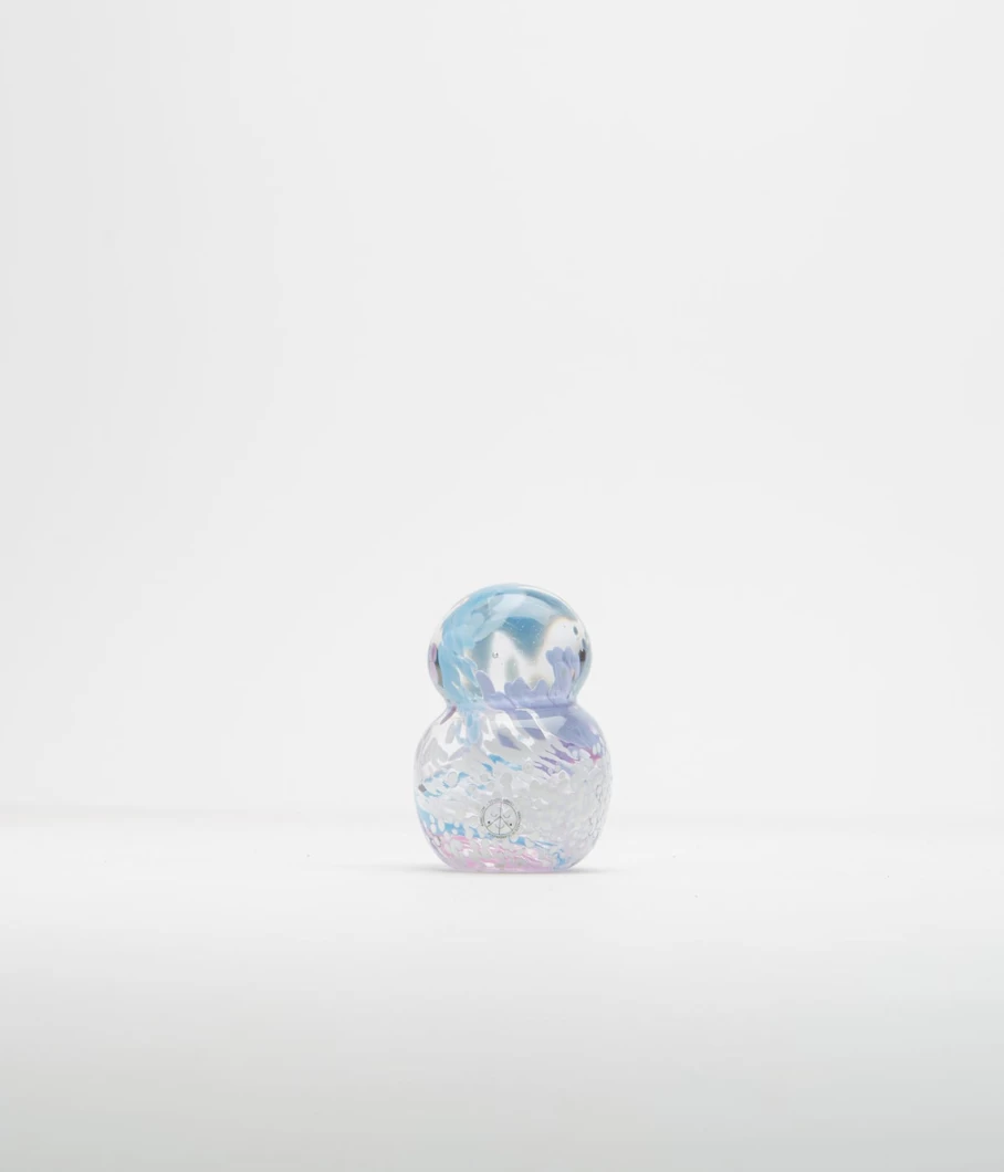 Studio Arhoj Handmade Crystal Blob Figurine - Unique Art Glass Sculpture for Men & Collectors