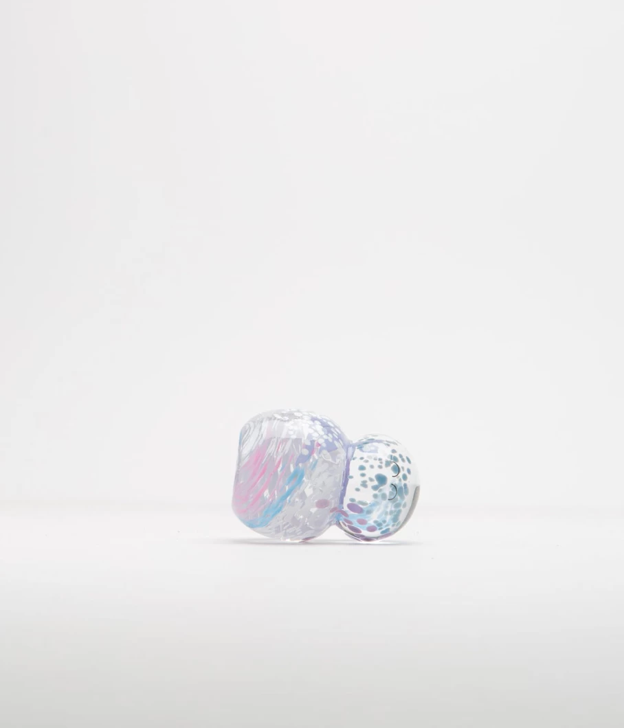Studio Arhoj Handmade Crystal Blob Figurine - Unique Art Glass Sculpture for Men & Collectors