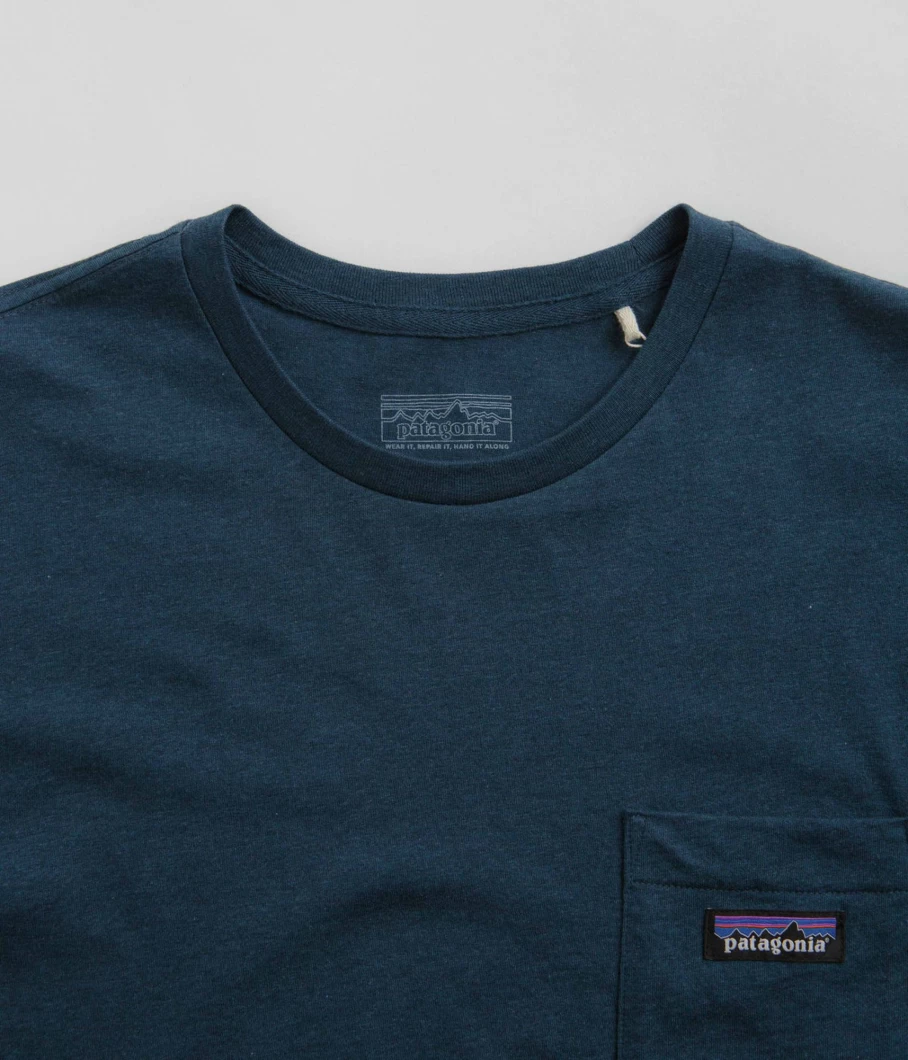 Patagonia Men's Regenerative Organic Cotton Pocket T-Shirt - Sustainable Eco-Friendly Tee