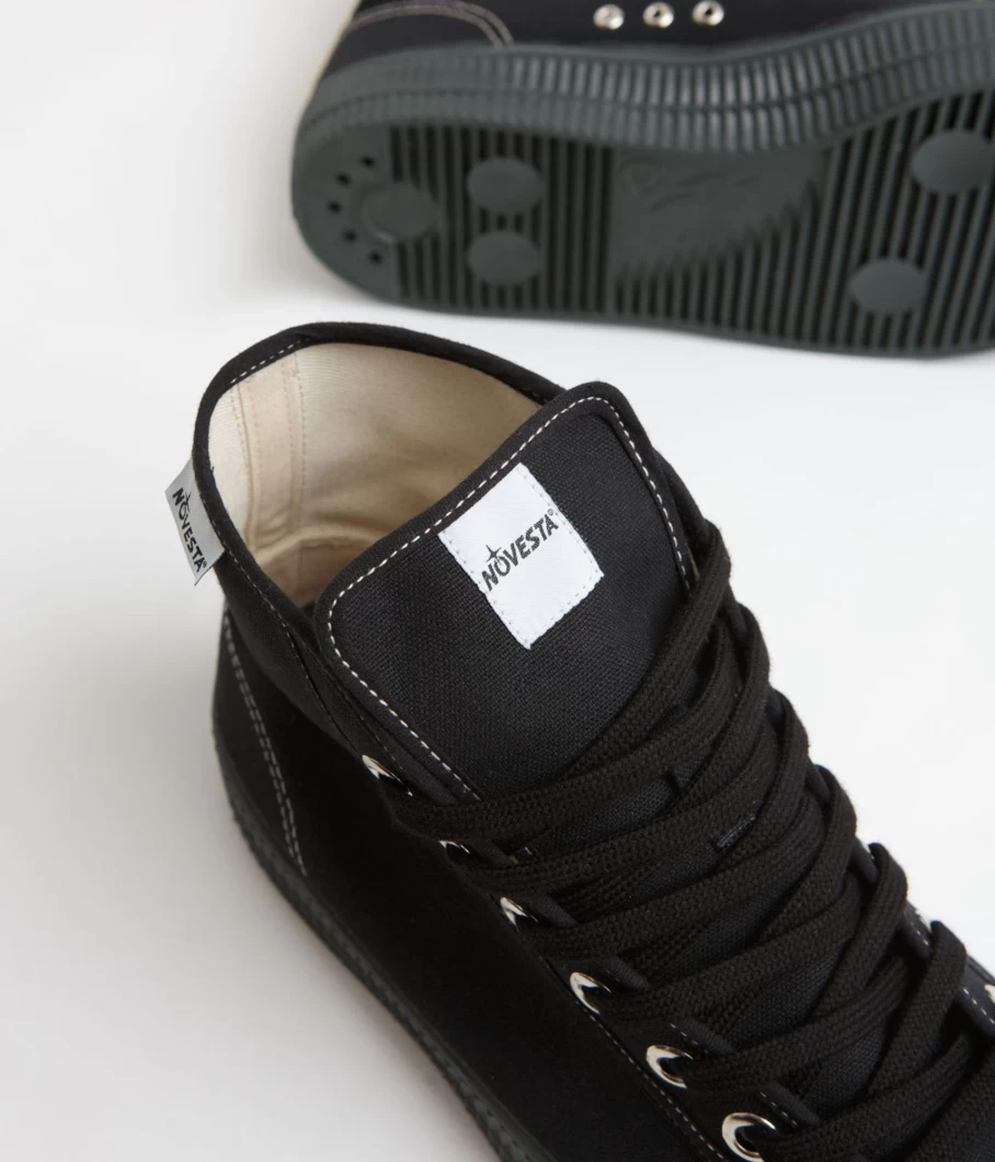 Novesta Star Dribble Men's High-Top Sneakers with Contrast Stitching