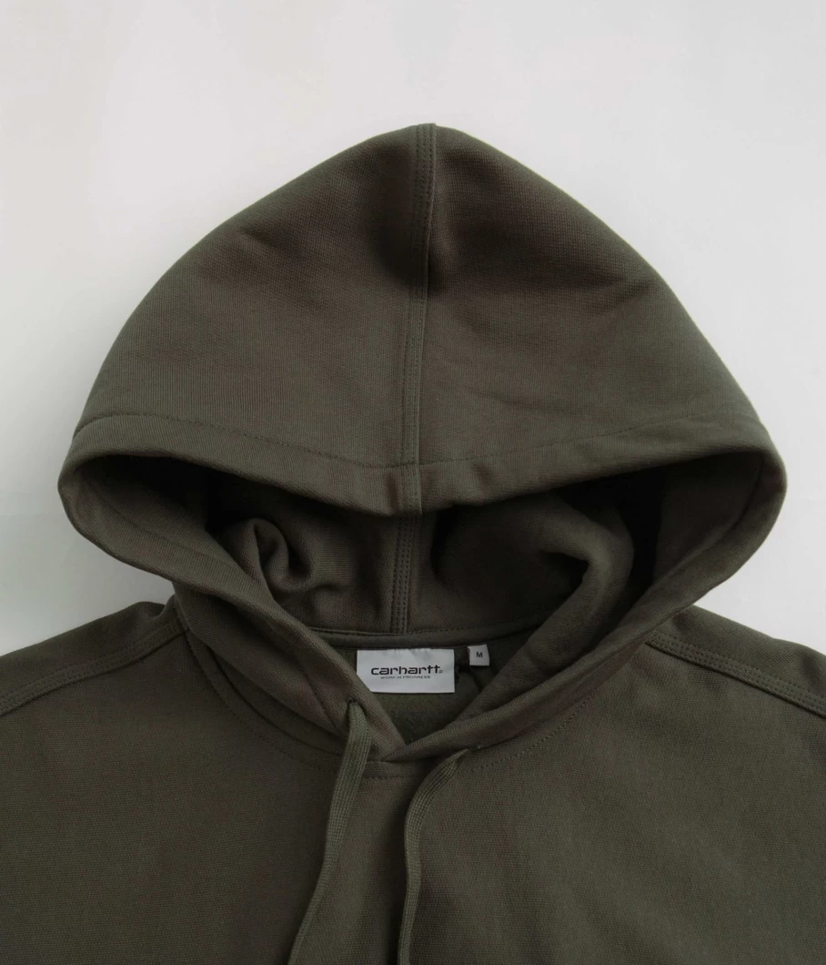 Carhartt Men's American Script Pullover Hoodie Sweatshirt
