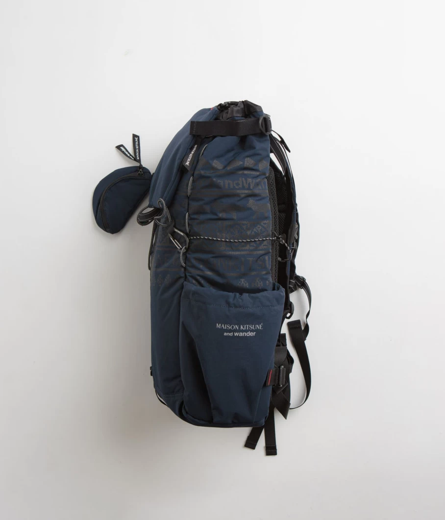 And Wander x Maison Kitsune 30L Men's Backpack - Outdoor Hiking Travel Daypack