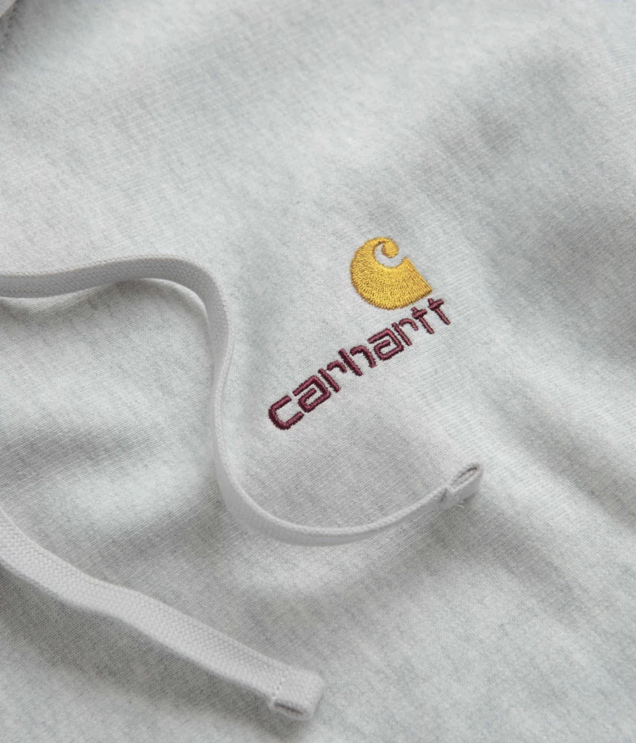 Carhartt Men's American Script Pullover Hoodie Sweatshirt