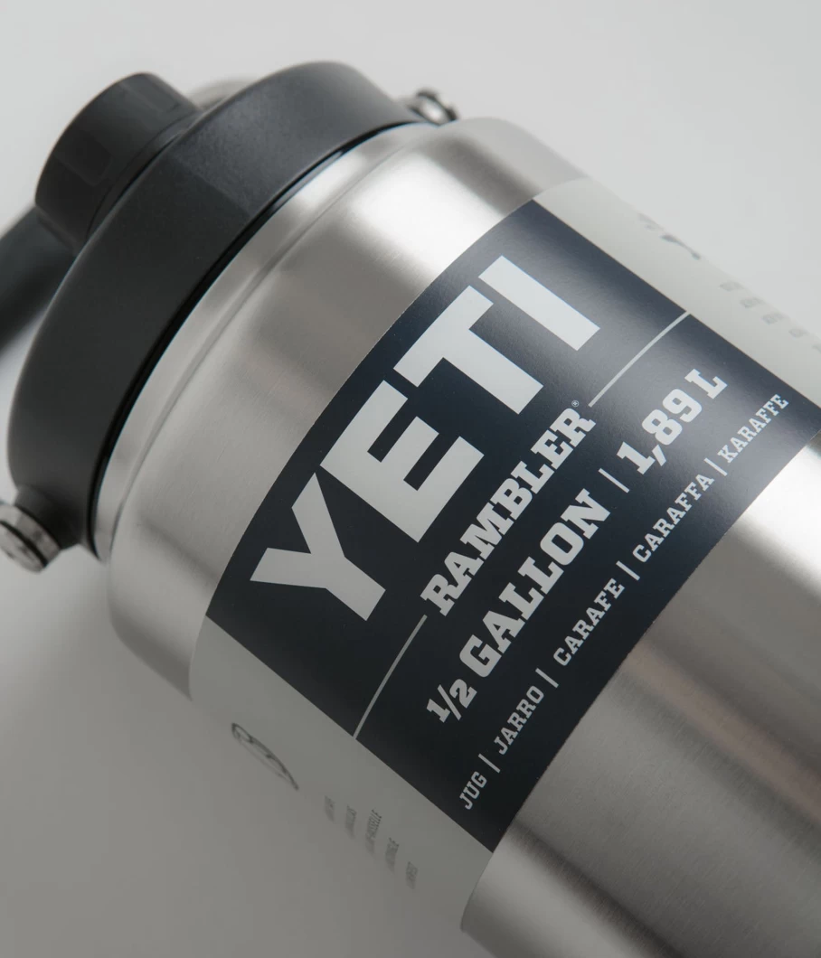 "YETI Rambler 64 oz Insulated Stainless Steel Jug - Half Gallon Water Bottle"