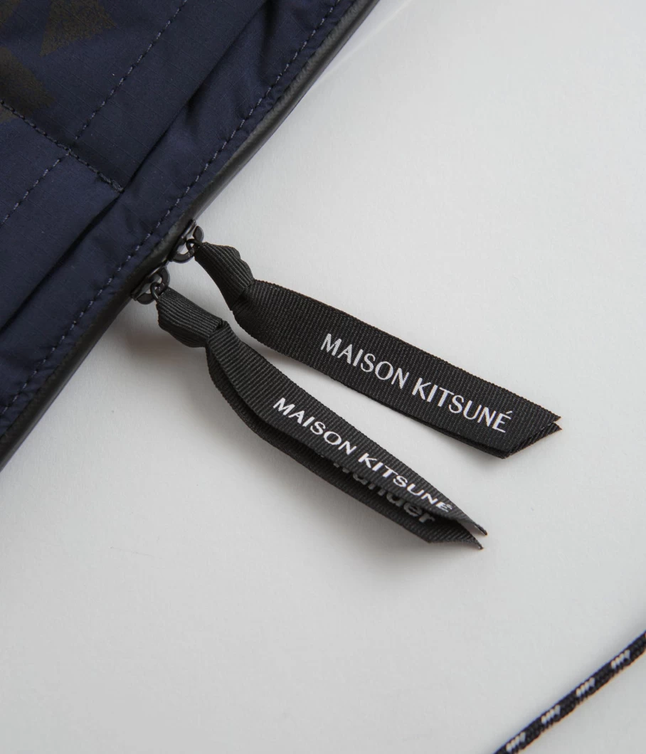And Wander x Maison Kitsuné Men's Sacoche Bag – Lightweight Outdoor Crossbody Pouch