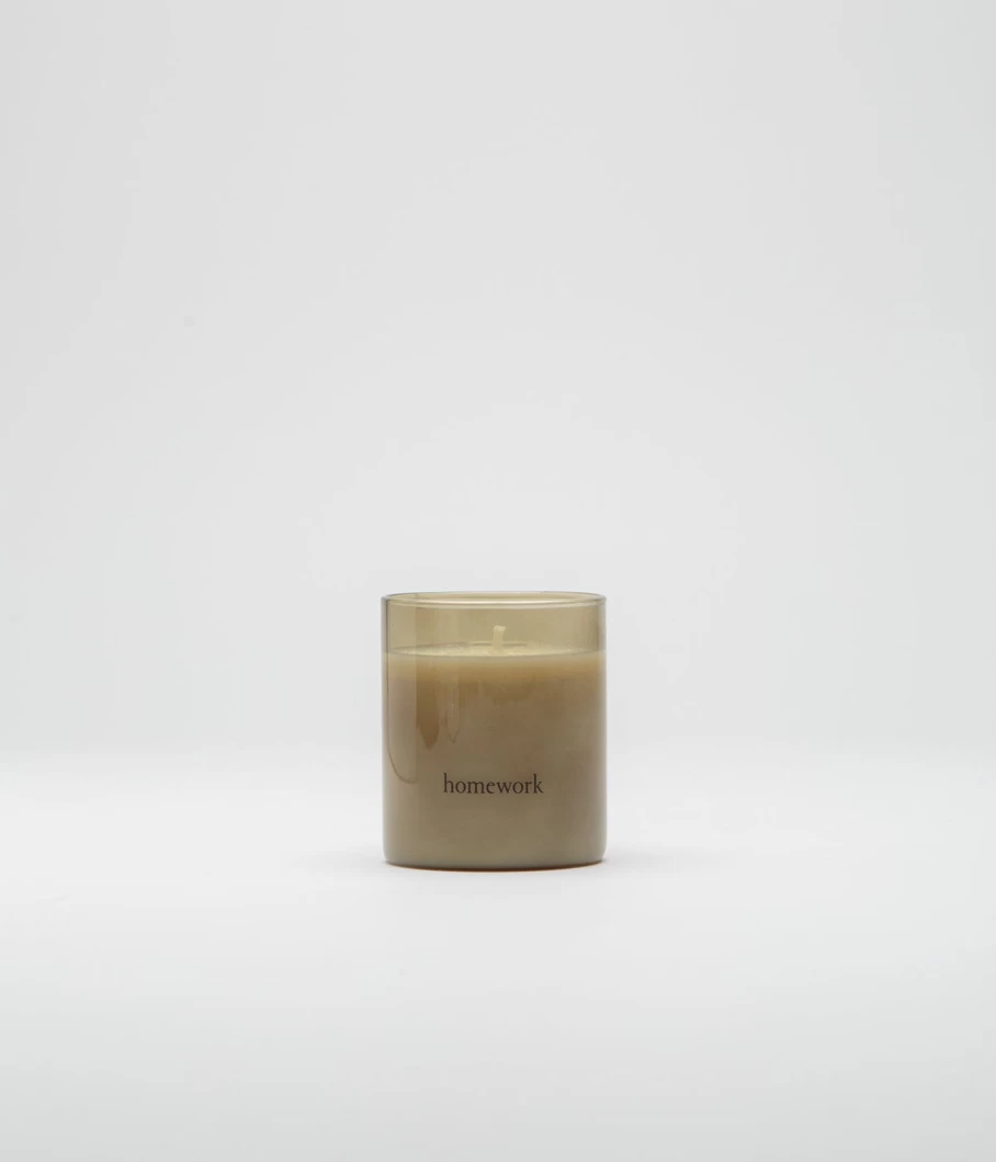 "Homework Scented Candle - Aromatic Soy Wax Candle for Study & Relaxation"