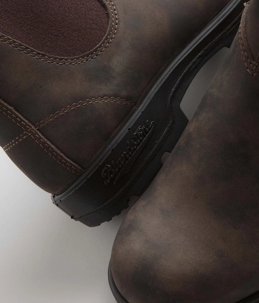 Blundstone Classic 585 Men's Chelsea Boots - Durable Leather Slip-On Shoes for Work & Casual Wear