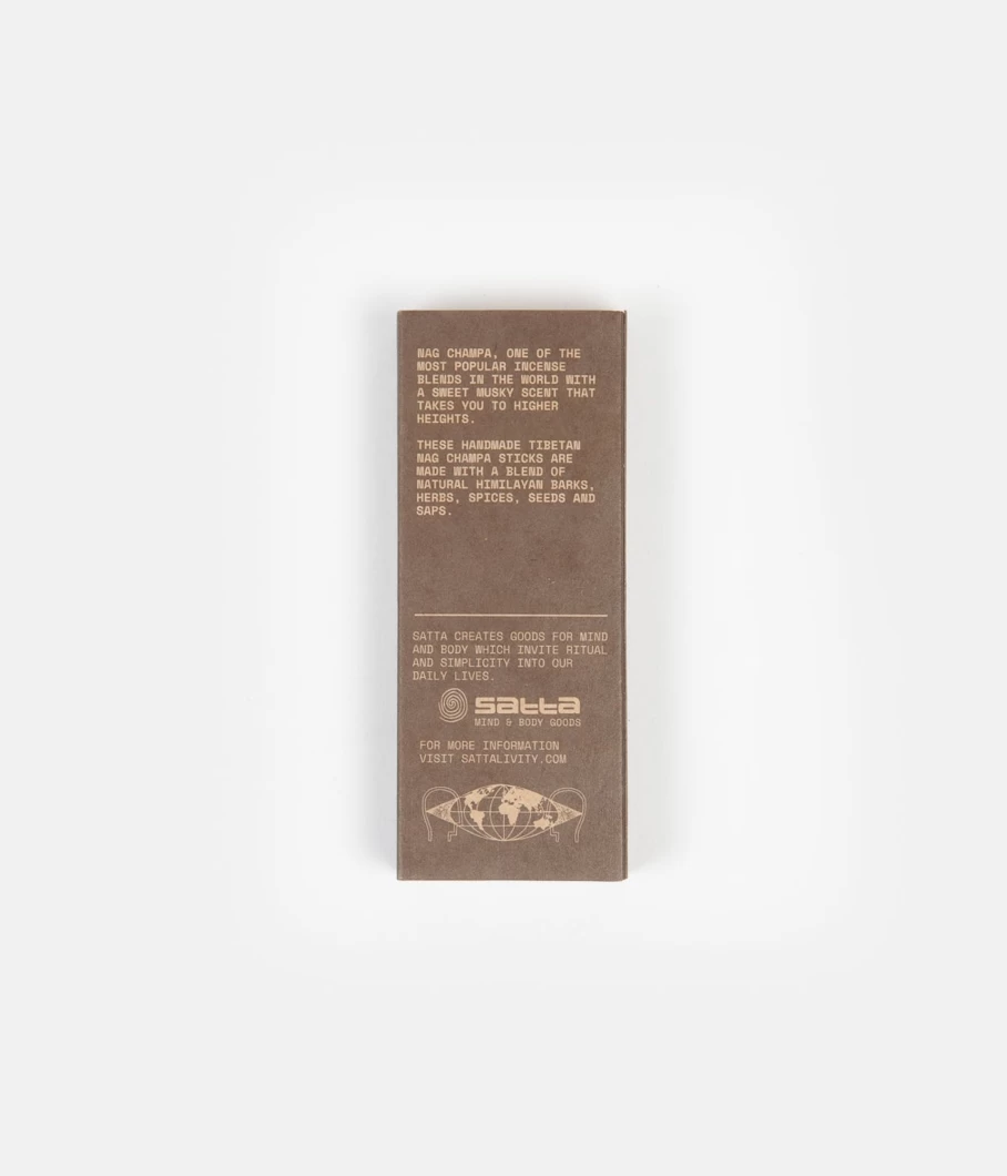 "Satta Nag Champa Incense Sticks – Authentic Handmade Aromatic Agarbatti for Meditation & Relaxation"