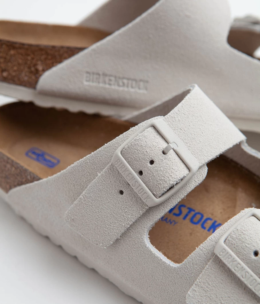 Birkenstock Arizona SFB Sandals for Men - Comfortable Leather Footbed & Adjustable Straps