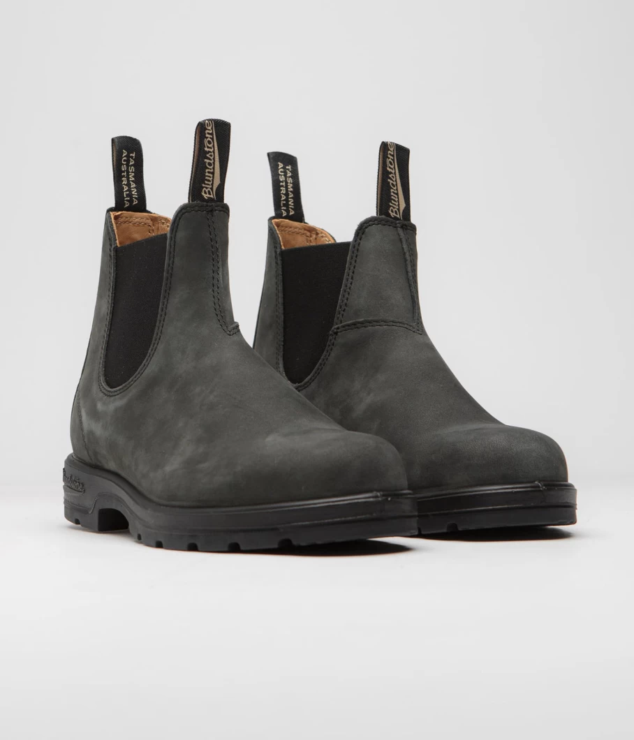 Blundstone 587 Classic Men's Chelsea Boots - Durable Leather Slip-On Ankle Boots for Work & Casual Wear