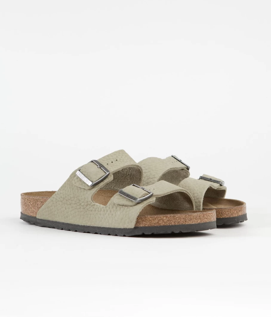 Birkenstock Arizona Sandals for Men - Comfortable Leather Two-Strap Slide Sandals