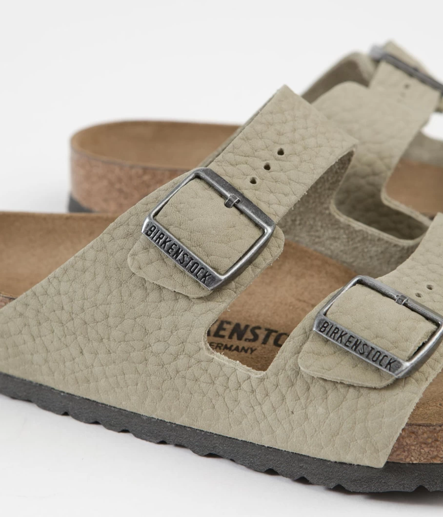 Birkenstock Arizona Sandals for Men - Comfortable Leather Two-Strap Slide Sandals