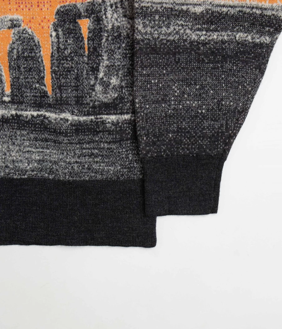 Aries Men's Henge Knit Jumper - Premium Quality Wool Sweater for Men