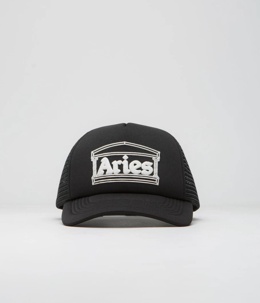 Aries Men's Temple Trucker Cap - Stylish Baseball Hat for Men