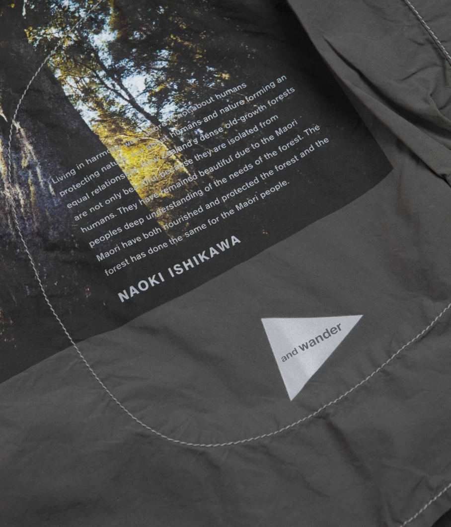 And Wander X Naoki Ishikawa The Void Tree Shirt for Men - Limited Edition Collaboration
