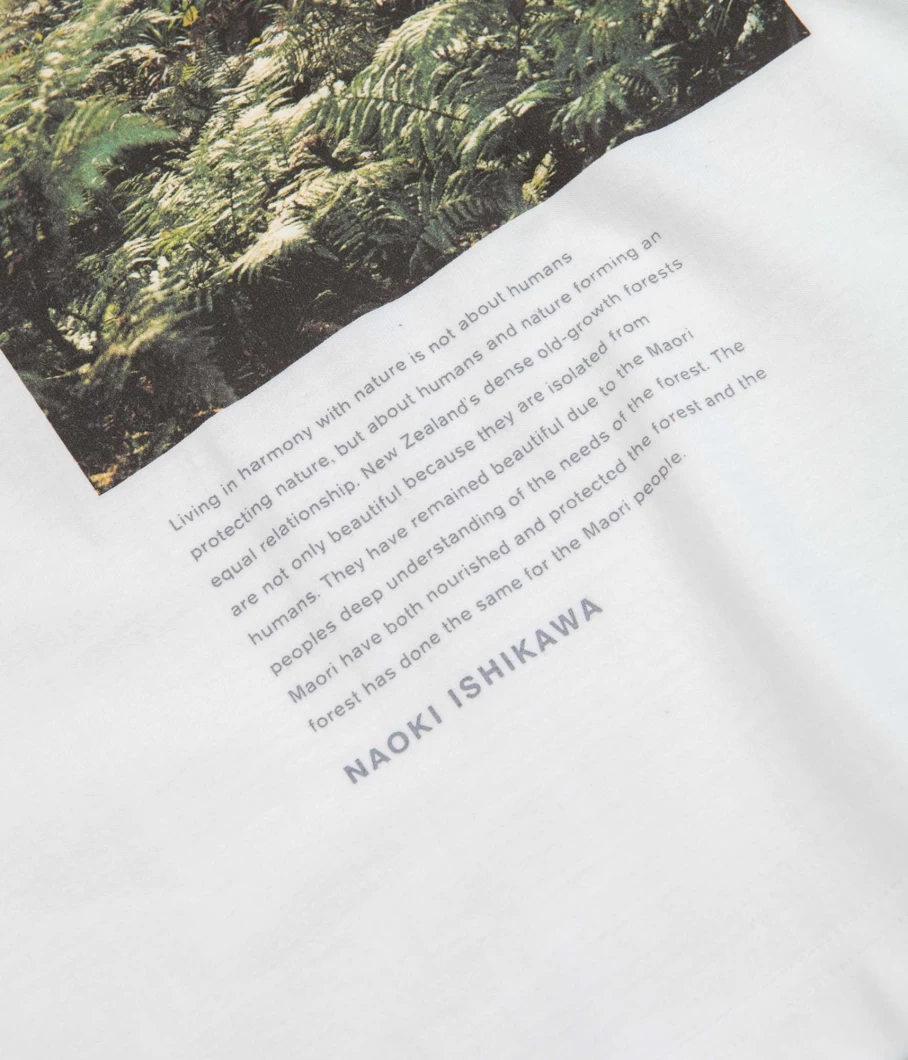 And Wander X Naoki Ishikawa The Void T-Shirt for Men - Limited Edition Collaboration