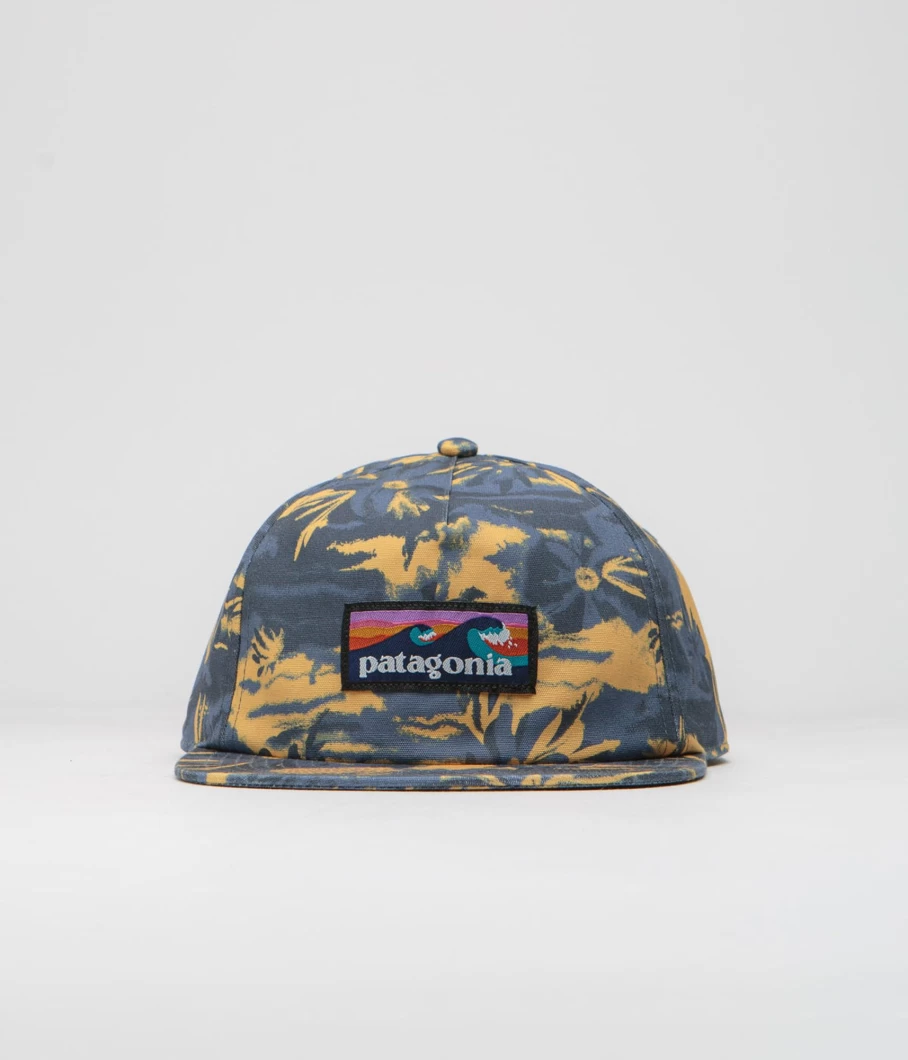 Patagonia Men's Funfarer Cap - Stylish Boardshort Label Baseball Hat for Outdoor Adventures