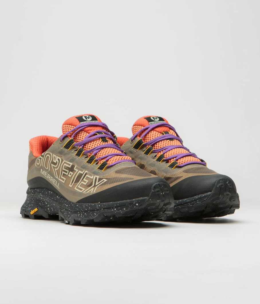 Merrell Moab Speed GTX SE Waterproof Hiking Shoes for Men - Lightweight Trail Runners with GORE-TEX